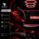 Reflecto Lightning &mdash; светоотражающие наклейки-молнии на шлем RFL-LIGHT-RED фото 1